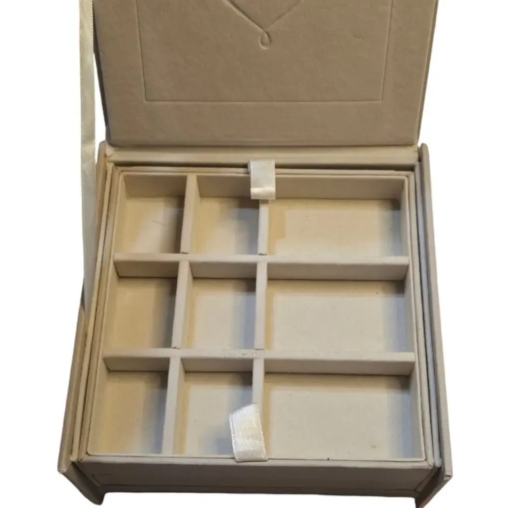 Brighton Follow Your Heart Two Tier Small Leather Jewelry Box New